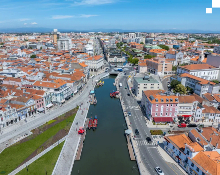 Imagem da cidade de Aveiro - Portugal